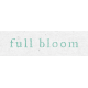 Vintage Blooms Full Bloom Word Art