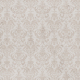 Vintage Blooms Beige Damask Paper
