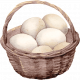 Buttermilk Mini Basket Eggs