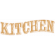 Buttermilk Mini Word Art Kitchen