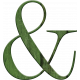 Provincial Seascape wooden ampersand