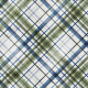 Cornflowers &amp; Cows Plaid Paper