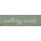 Lakeside Autumn Rustling Winds Word Art Snippet 