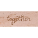 Lakeside Autumn Together Word Art Snippet 