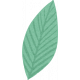 Soup&#039;s On Element sticker leaf mint green