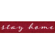Snowed In Mini Stay Home Word Art Snippet