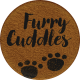 Feathers &amp; Fur Furry Cuddles Round Sticker