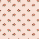 Feathers &amp; Fur Light Pink Floral Paper