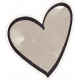 Fancy A Cup Sticker heart 3 beige