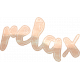 Time To Unwind Relax Word Art