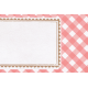 Simply Sweet Gingham 4x6 Journal Card