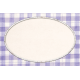 Spring Garden Journal Card gingham 4x6