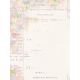 Spring Garden Journal Card newsprint 3x4