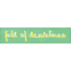 Dandy Dandelions Element word art field dandelions