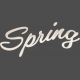 Dandy Dandelions Spring Word Art
