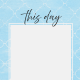 Farmer&#039;s Market This Day 4x4 Journal Card