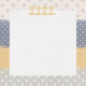 Land Of Nod Journal Card polkadots 4x4