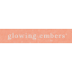 By the Stream glowing embers word art snippet