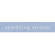 By the Stream sparkling stream word art snippet