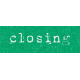 Finding Home Closing Word Art