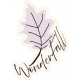 Autumn Dew Elements No.2 sticker wonderfall