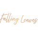 Autumn Dew Elements No.2 word art falling leaves