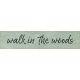 Winter Woods Element word art walk woods