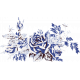 Sweet Snowflake Rose Sticker 1