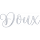 Sweet Snowflake French Word Art doux