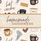Cocoa &amp; Shortbread Journal Card homemade goodness 4x4