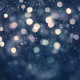 Evergreen Navy Glitter Sparkle Bokeh Paper