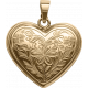 Evergreen locket gold