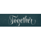 Evergreen word art together
