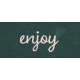 Spring for Coffee &quot;Enjoy&quot; Word Art Snippet
