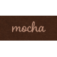 Spring for Coffee &quot;Mocha&quot; Word Art Snippet