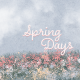 Spring for Coffee Journal Card spring days 4x4