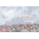 Spring for Coffee Journal Card spring days 4x6