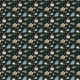 SerendipiTea Flowers on Black Paper 