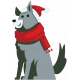 North Pole Fun Wolf