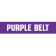 Karate Purple Belt Word Art