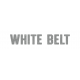 Karate White Belt Word Art