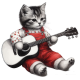 Cat Guitar 1