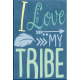 My Tribe Wordart I Love My Tribe