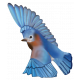 Bluebird in Flight Element