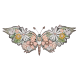 Believe Flower Butterfly Element