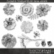 Fabric Flower Template Kit
