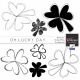 Oh Lucky Day Shamrocks Brushes/PNG&#039;s Kit