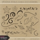 Spookalicious Florals And Flourishes Templates Kit