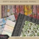 Happy Birthday Wooded Papers Kit 