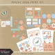 Peachy Keen Print Kit